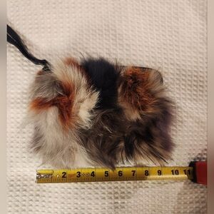 Patricia Nash Leather and Fur Wristlet